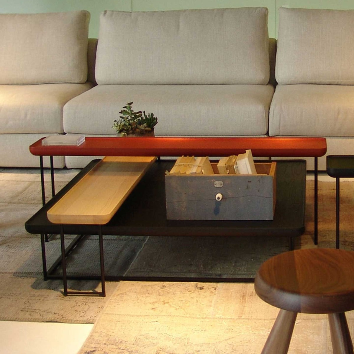 Torei Table Large Rectangle | American Walnut Top