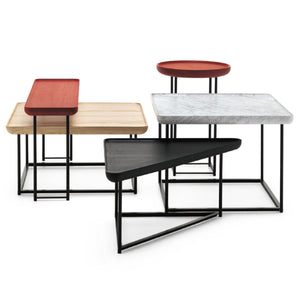 Torei Table Round | Black Stained Ash Top