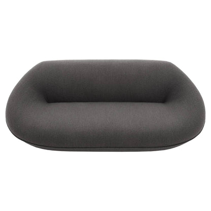 Tortello Sofa | Burgundy Lusso Lissy Fabric Upholstery
