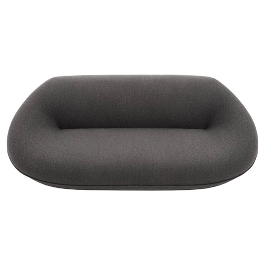 Tortello Sofa | Burgundy Lusso Lissy Fabric Upholstery