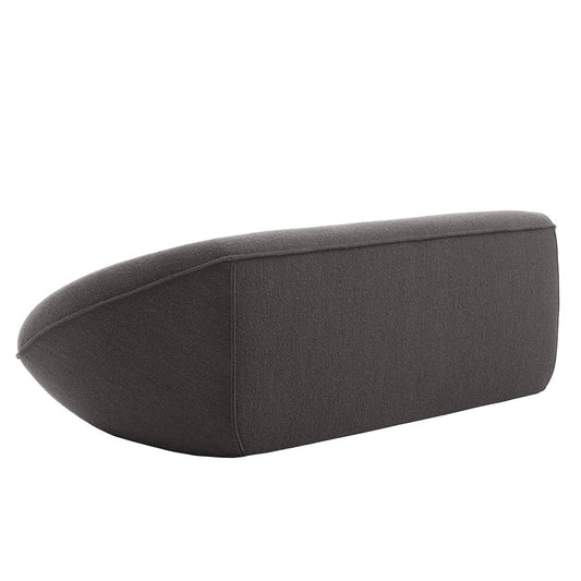 Tortello Sofa | Burgundy Lusso Lissy Fabric Upholstery
