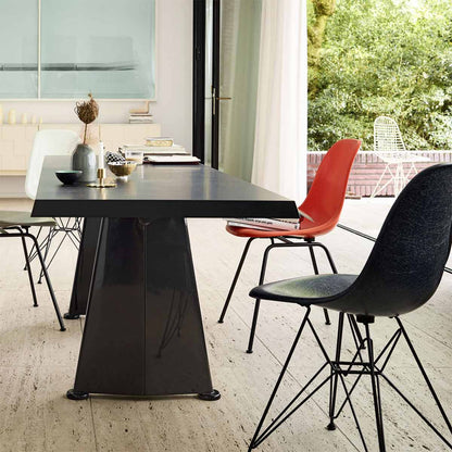 Trapeze Dining Table | Black Laminate