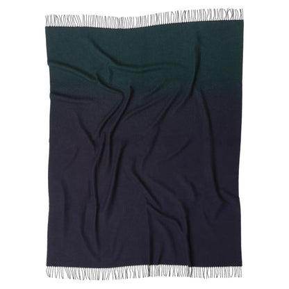 Tronic Throw | Deep Green and Royal Blue