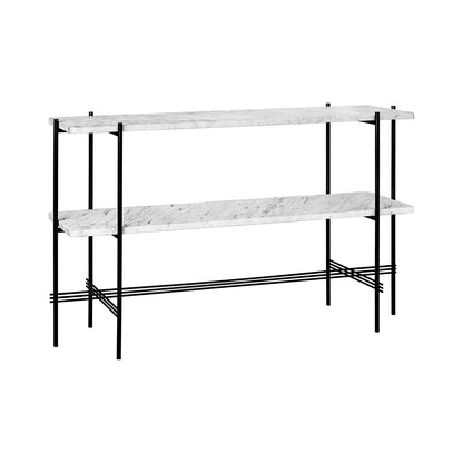 TS Console 2 Shelf | Carrara Marble Shelves