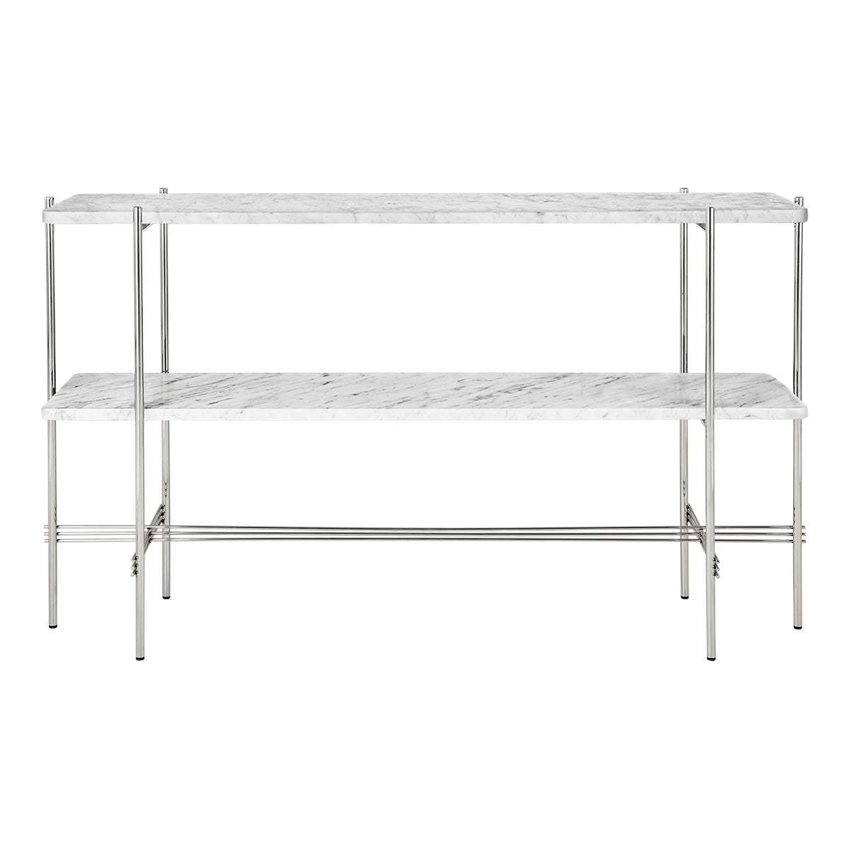TS Console 2 Shelf | Carrara Marble Shelves