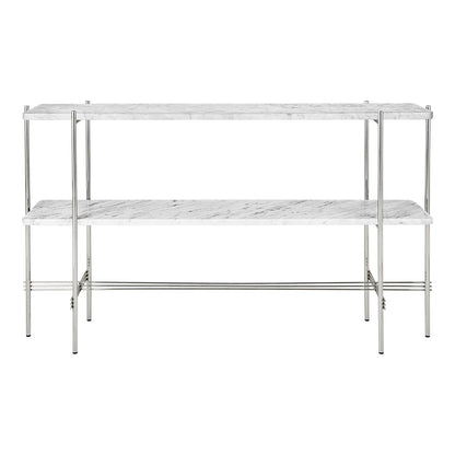 TS Console 2 Shelf | Carrara Marble Shelves