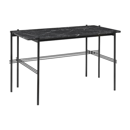TS Desk | Nero Marquina Marble Top