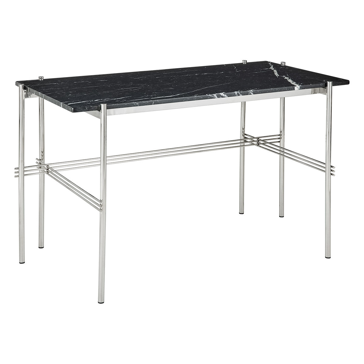 TS Desk | Nero Marquina Marble Top