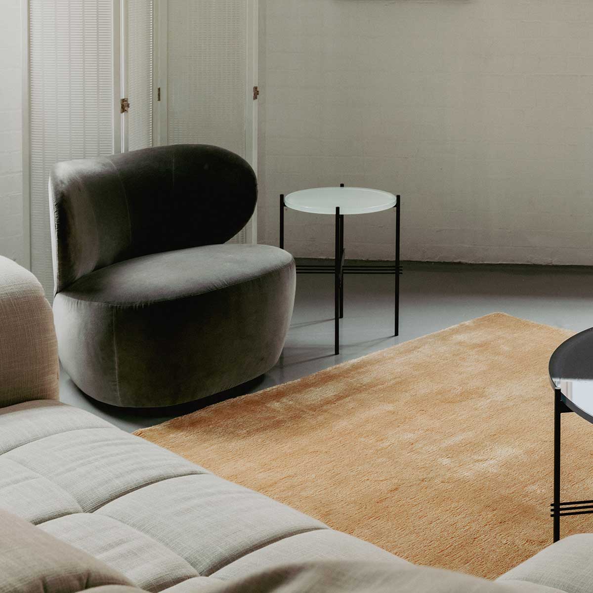TS Side Table | Carrara Marble Top