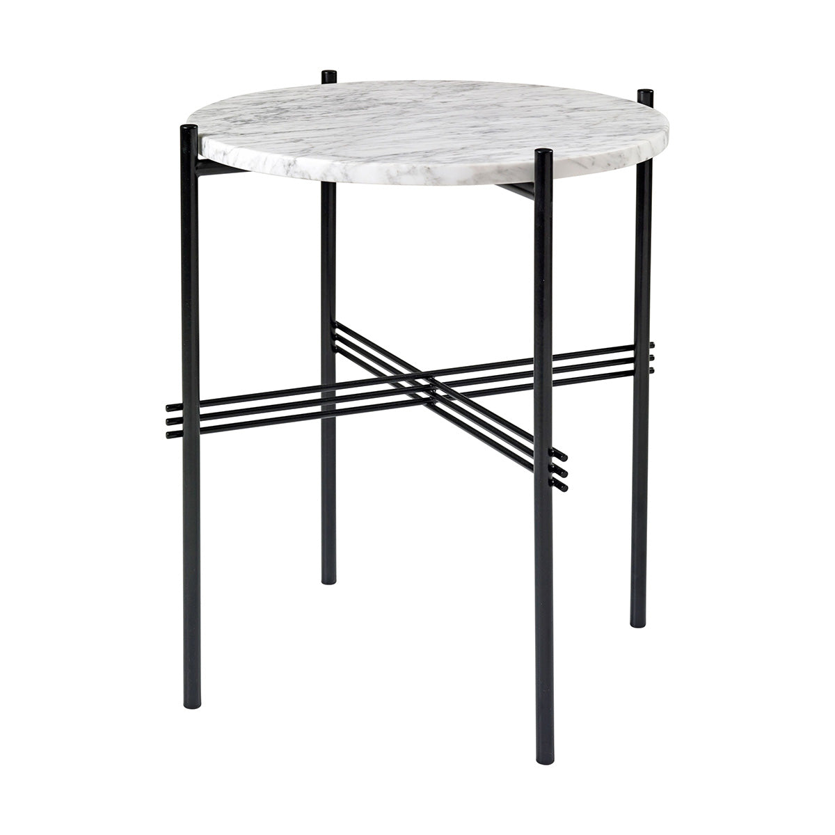 TS Side Table | Carrara Marble Top