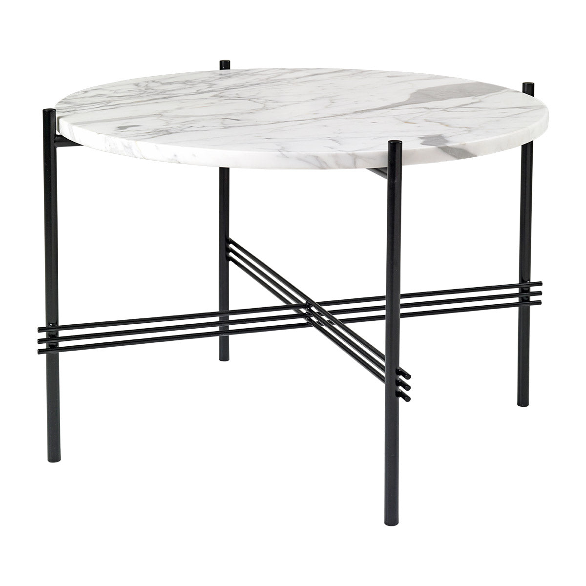 TS Coffee Table Small | Carrara Marble Top