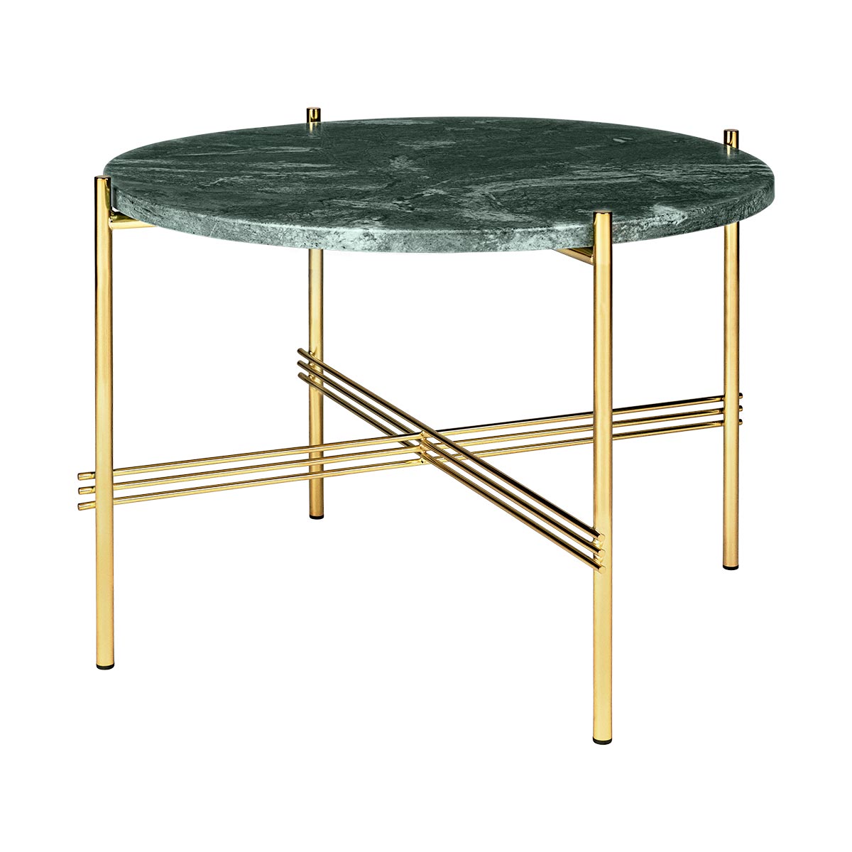 TS Coffee Table Small | Guatemala Green Marble Top