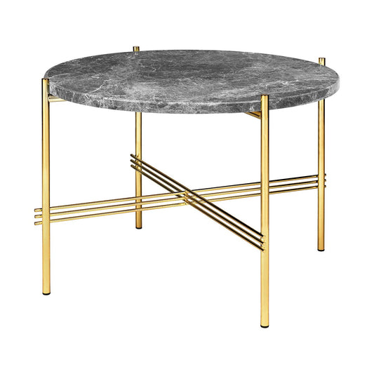 TS Coffee Table Small | Grey Emperador Marble Top