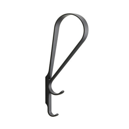 Tupla Wall Hook | Black Matt Powder Coated Zinc
