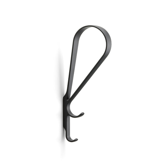 Tupla Wall Hook | Black Matt Powder Coated Zinc
