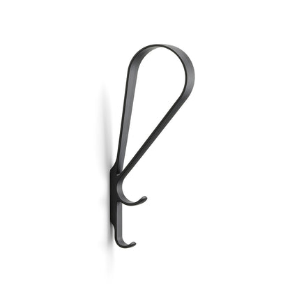 Tupla Wall Hook | Black Matt Powder Coated Zinc