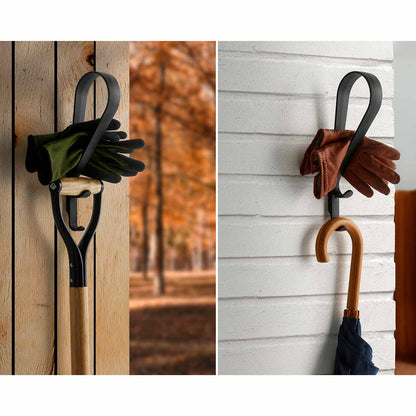 Tupla Wall Hook | Black Matt Powder Coated Zinc