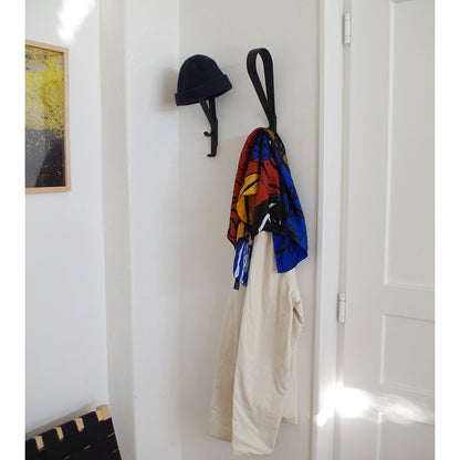 Tupla Wall Hook | Black Matt Powder Coated Zinc