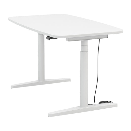 Tyde 2 Home Desk | Soft Light Melamine Top
