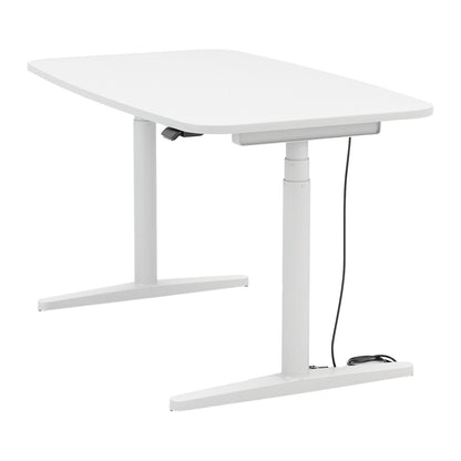 Tyde 2 Home Desk | Soft Light Melamine Top