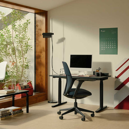 Tyde 2 Home Desk | HPL Basic Dark Top