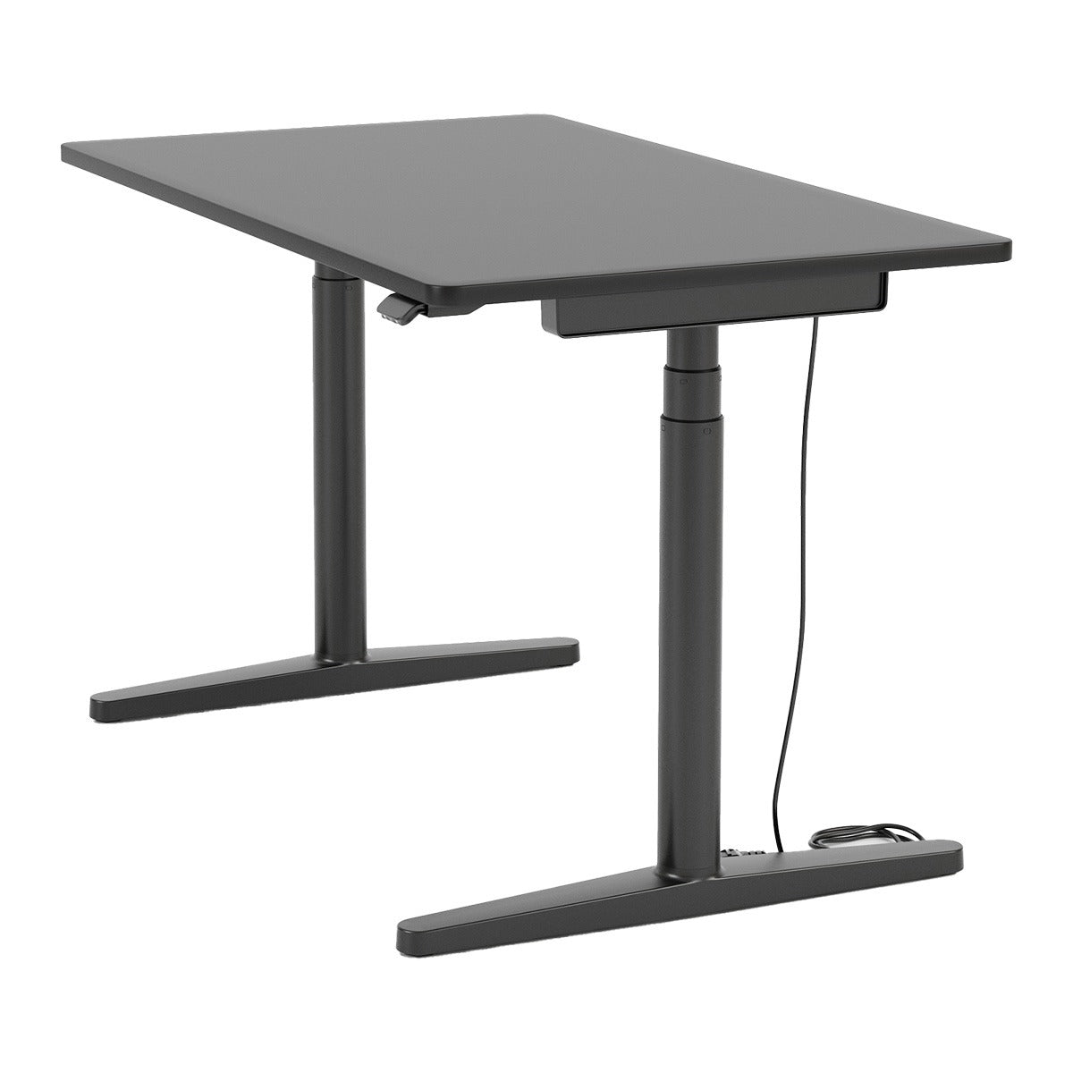 Tyde 2 Home Desk | HPL Basic Dark Top