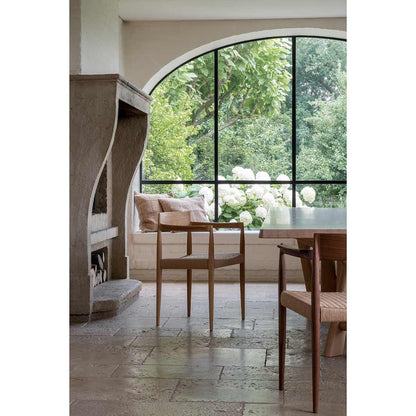 Uni Master Dining Chair | Natural Papercord Seat