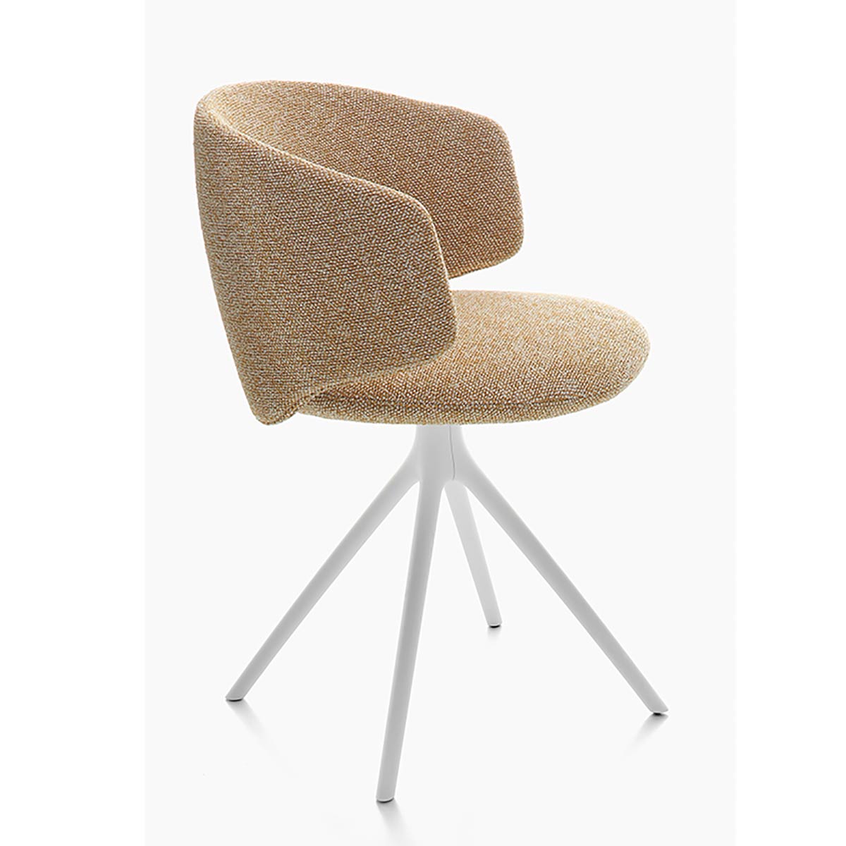 Universal Armchair Fully Uphol | Ochre and Cream R657 21 Moss Fabric Upholstery