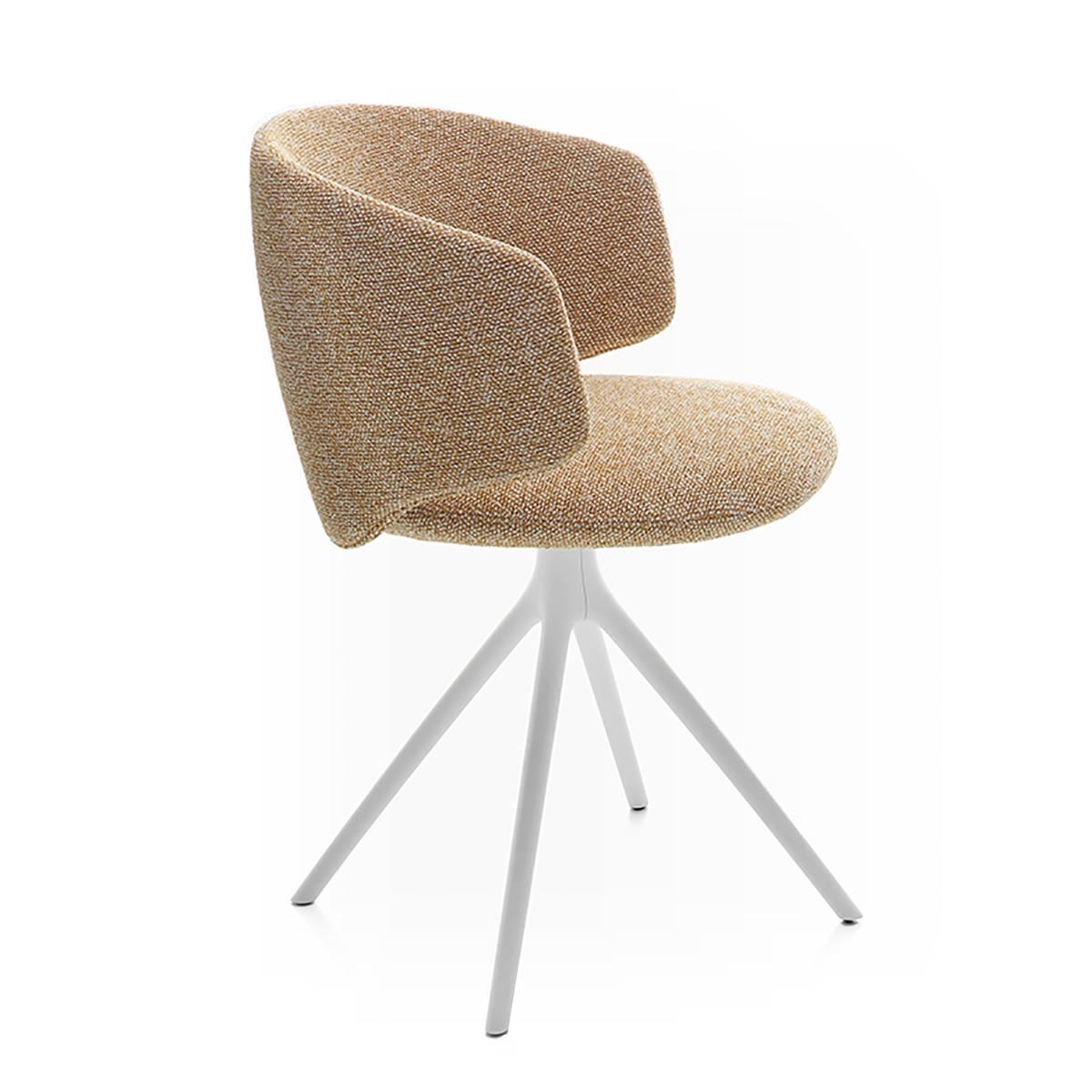 Universal Armchair Fully Uphol | Ochre and Cream R657 21 Moss Fabric Upholstery