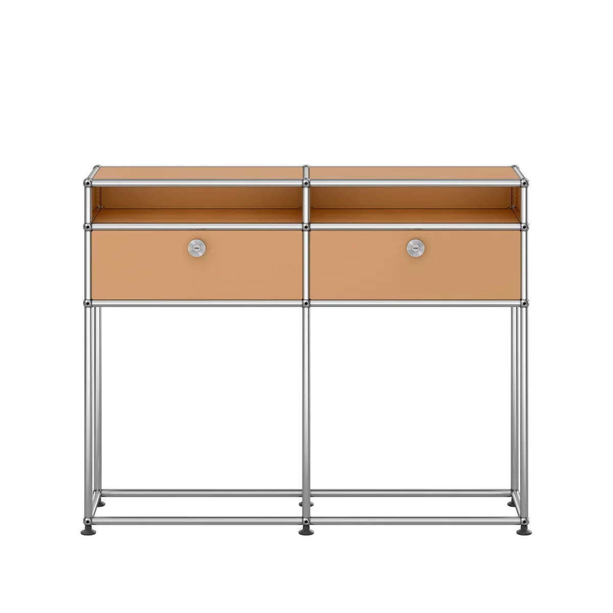 USM Small Narrow Console | Beige Lacquer Panels