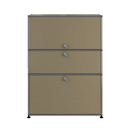 USM Bureau with Drawer | Beige Lacquer Panels
