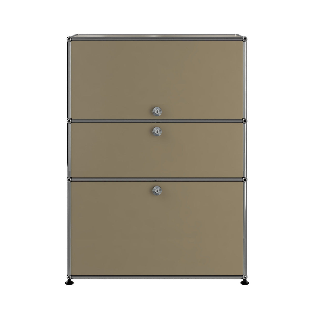 USM Bureau with Drawer | Beige Lacquer Panels