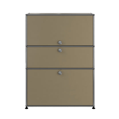 USM Bureau with Drawer | Beige Lacquer Panels