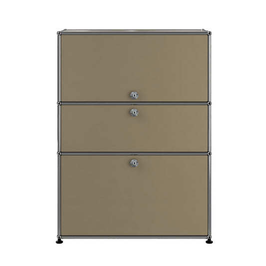 USM Bureau with Drawer | Beige Lacquer Panels
