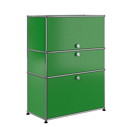 USM Bureau with Drawer | Green Lacquer Panels