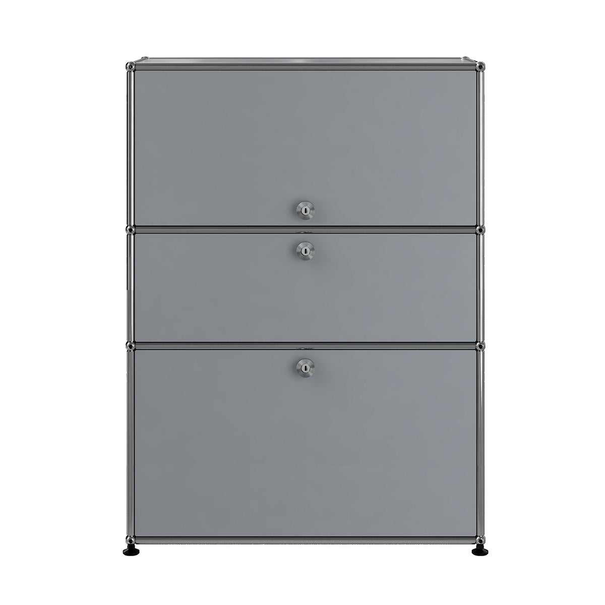 USM Bureau with Drawer | Light Grey Lacquer Panels