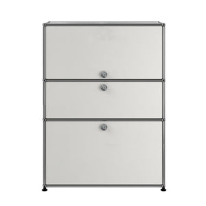 USM Bureau with Drawer | White Lacquer Panels