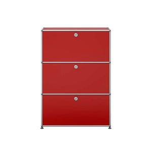 USM Dresser | Ruby Red Lacquer Panels
