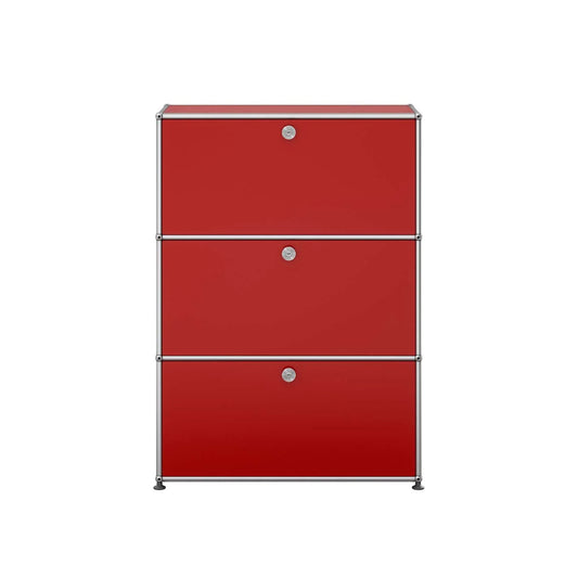 USM Dresser | Ruby Red Lacquer Panels