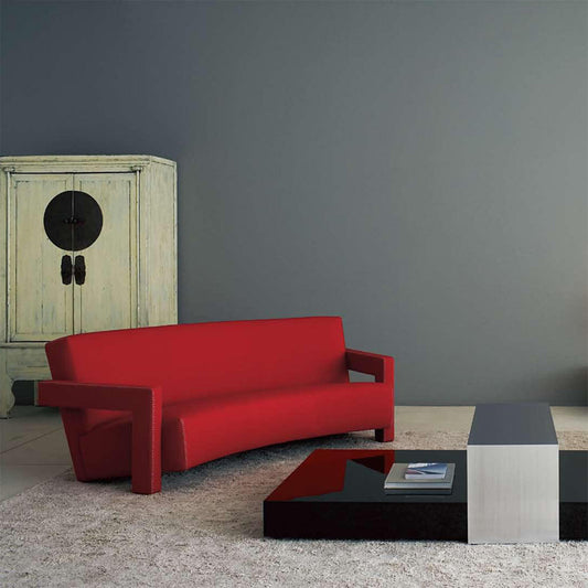 Utrecht 3 Seat Curved Sofa | Lincoln 13L579 Tomato