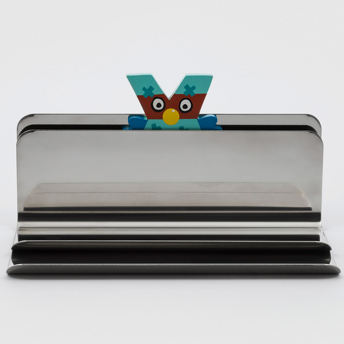 Ventotene Pencil and Paper Tray | Polished Stainless Steel