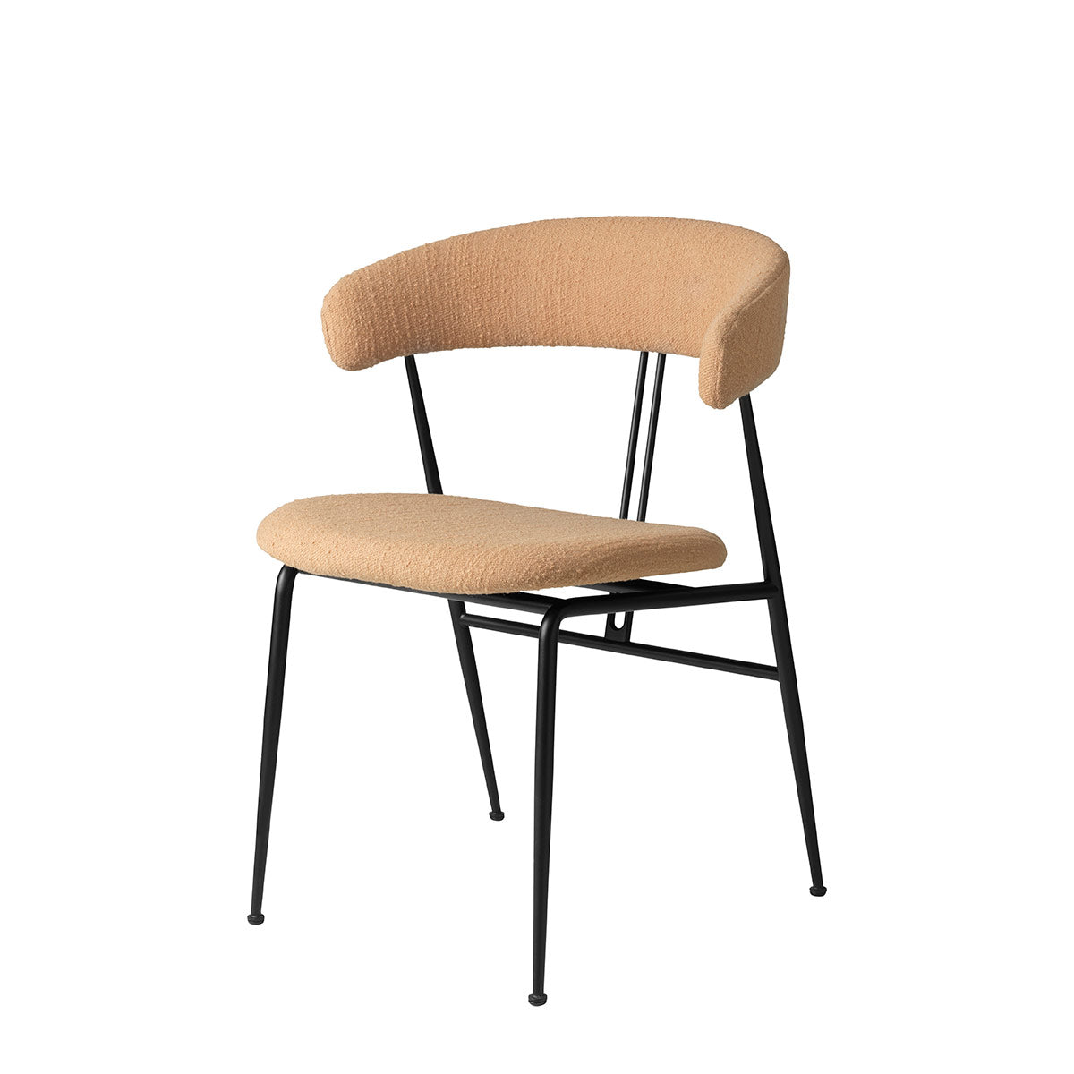 Violin Chair Fully Upholstered | Khaki Green 015 Clay Sahco Fabric
