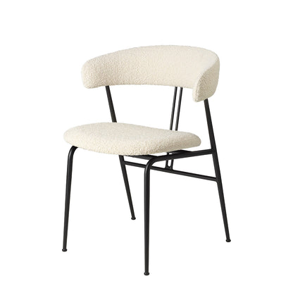 Violin Chair Fully Upholstered | Ivory 001 Karakorum Fabric