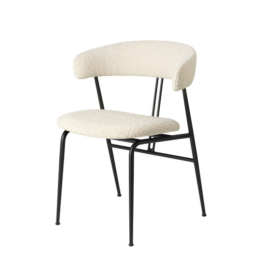 Violin Chair Fully Upholstered | Ivory 001 Karakorum Fabric