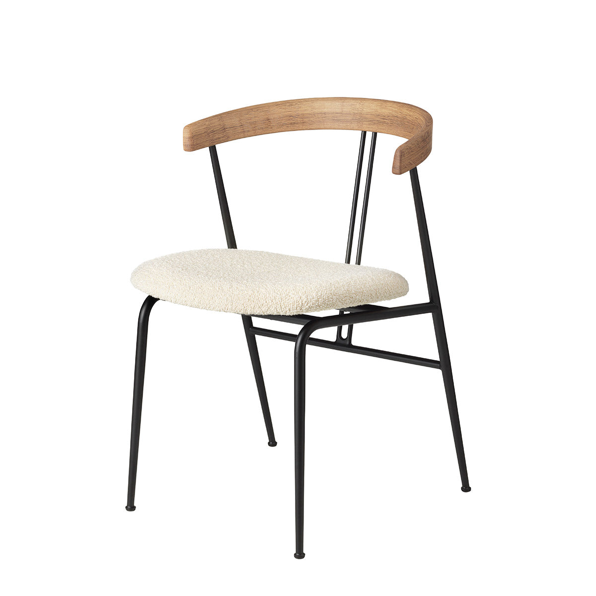 Violin Chair Seat Upholstered | Ivory 001 Karakorum Fabric