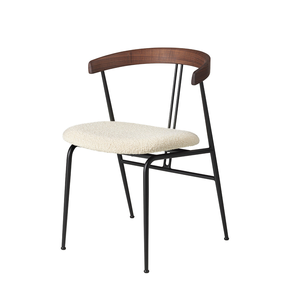 Violin Chair Seat Upholstered | Ivory 001 Karakorum Fabric