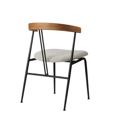 Violin Chair Seat Upholstered | Pearl 004 Karakorum Fabric