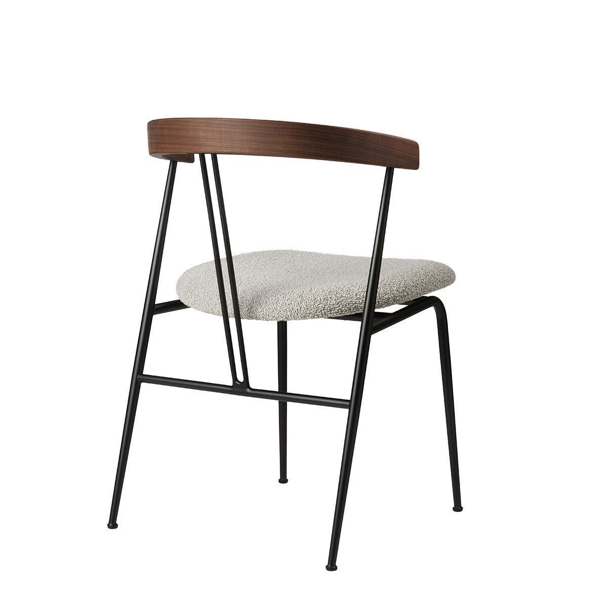 Violin Chair Seat Upholstered | Pearl 004 Karakorum Fabric