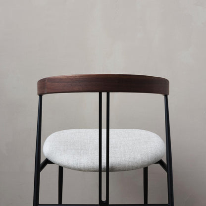 Violin Chair Seat Upholstered | Oatmeal 61168 Tempt Fabric