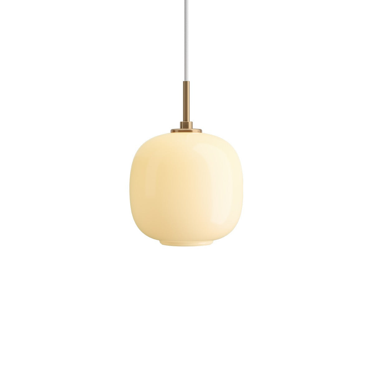 VL45 Radiohus Pendant | Pale Yellow Glass